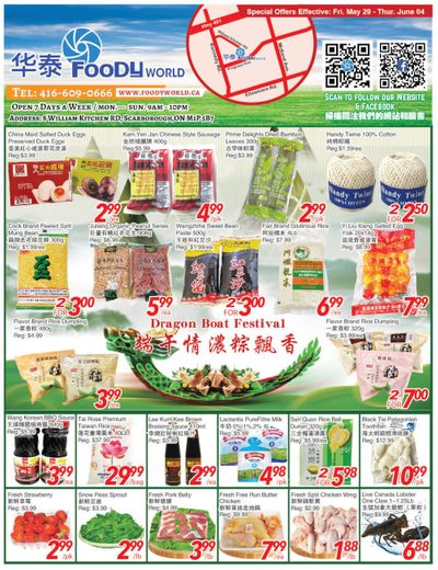 Foody World Flyer May 29 to June 4
