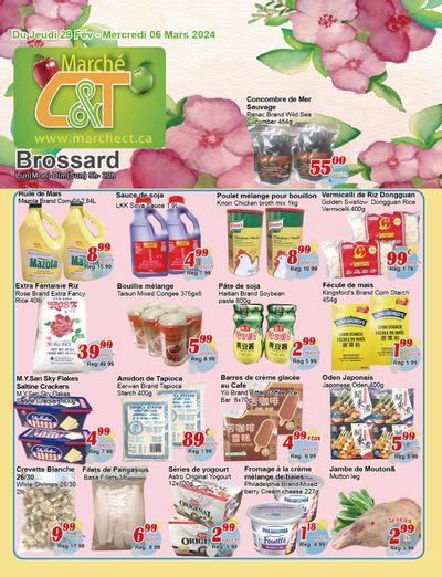 Marche C&T (Brossard) Flyer February 29 to March 6