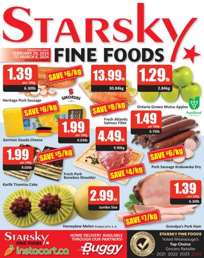 Starsky Foods Flyer February 29 to March 6
