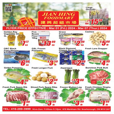 Jian Hing Foodmart (Scarborough) Flyer March 1 to 7