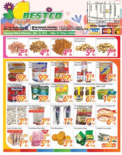 BestCo Food Mart (Etobicoke) Flyer March 1 to 7