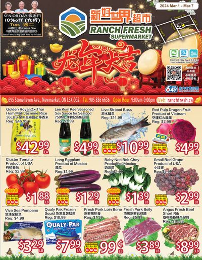 Ranch Fresh Supermarket Flyer March 1 to 7