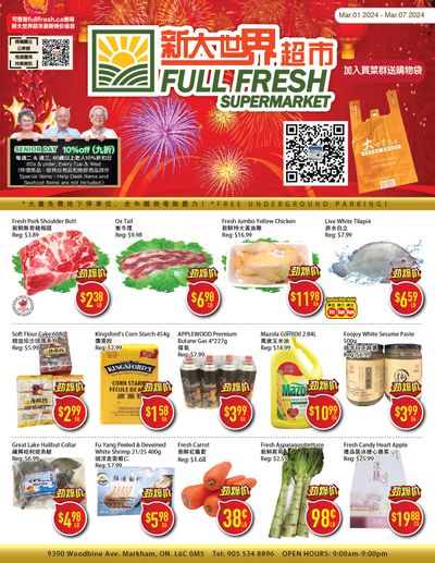 Full Fresh Supermarket Flyer March 1 to 7