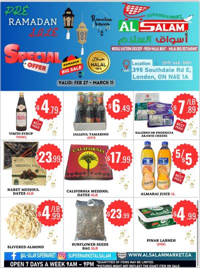 Al-Salam Supermarket Flyer February 27 to March 11