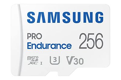 SAMSUNG PRO Endurance 256GB MicroSDXC Memory Card with Adapter for Dash Cam, Body Cam, and Security Camera – Class 10, U3, V30 (‎MB-MJ256KA/AM) [Canada Version] $34.99 (Reg $46.99)