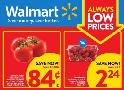 Walmart Ontario: 454g Strawberries As Low As $1.62 This Week