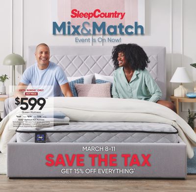 Sleep Country Flyer March 4 to 10