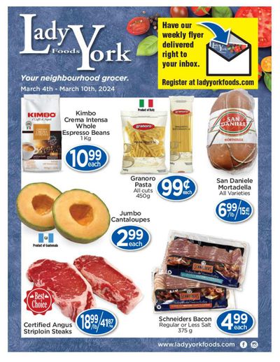 Lady York Foods Flyer March 4 to 10