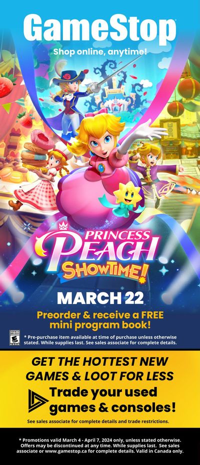 GameStop Flyer March 4 to April 7