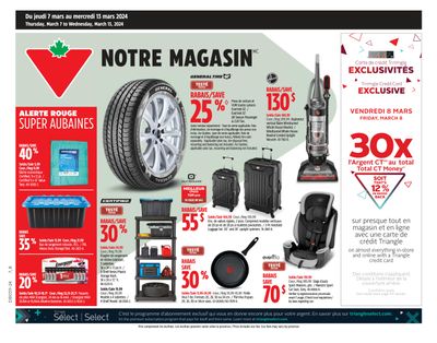 Canadian Tire (QC) Flyer March 7 to 13