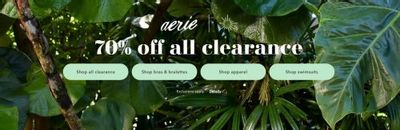 American Eagle & Aerie Canada: Clearance up to 70% off