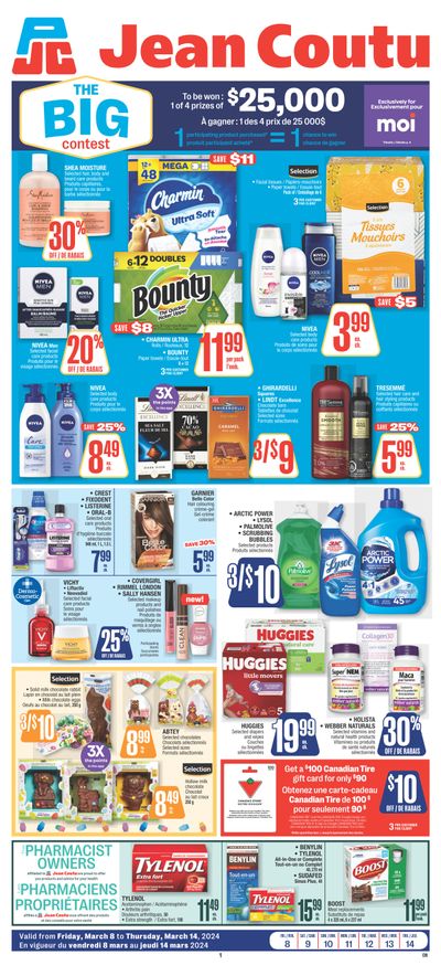 Jean Coutu (ON) Flyer March 8 to 14
