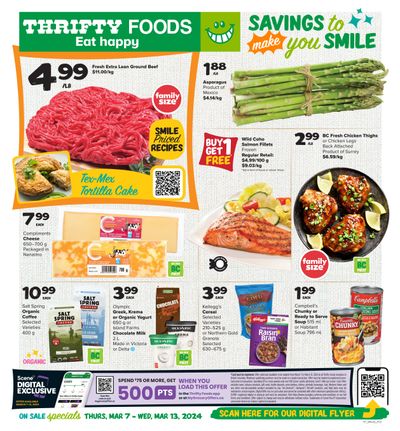Thrifty Foods Flyer March 7 to 13
