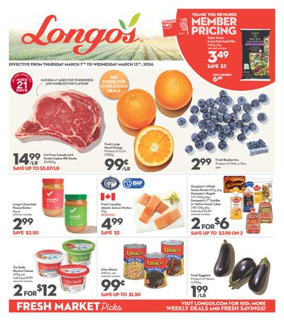 Longo's Flyer March 7 to 13