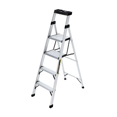 Gorilla Ladders 5.5 ft. Aluminum CrossOver Step Ladder On Sale for $ 74.52 at Home Depot Canada