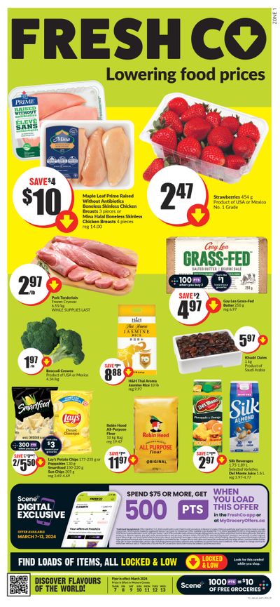 FreshCo (West) Flyer March 7 to 13