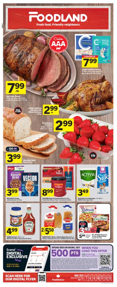 Foodland (ON) Flyer March 7 to 13