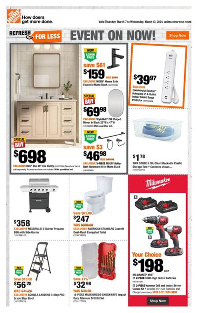 Home Depot (ON) Flyer March 7 to 13