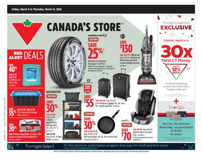 Canadian Tire (West) Flyer March 8 to 14