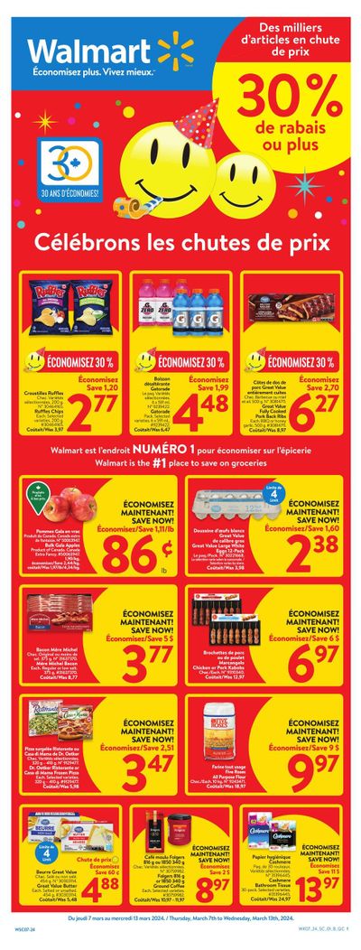 Walmart (QC) Flyer March 7 to 13