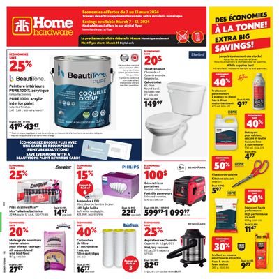 Home Hardware (QC) Flyer March 7 to 13