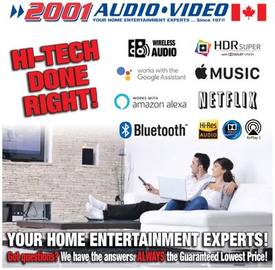 2001 Audio Video Flyer May 29 to June 11