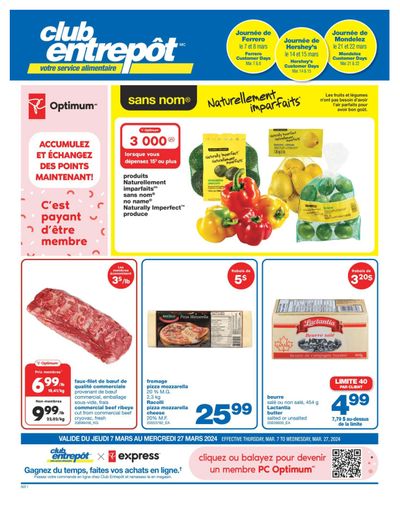 Wholesale Club (QC) Flyer March 7 to 27