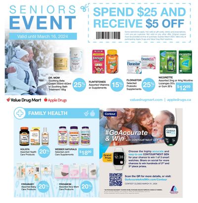 Apple Drugs Flyer March 3 to 16