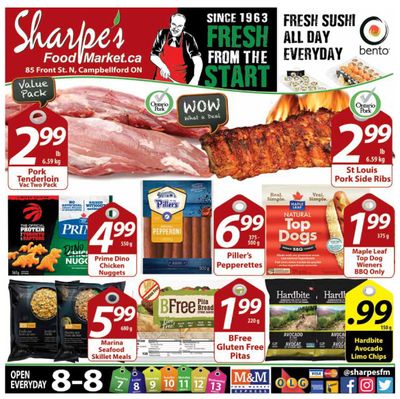 Sharpe's Food Market Flyer March 7 to 13