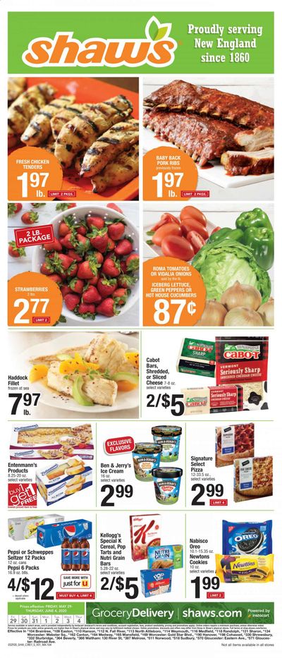 Shaw’s Weekly Ad & Flyer May 29 to June 4