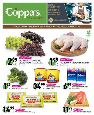Coppa's Fresh Market Flyer March 7 to 13
