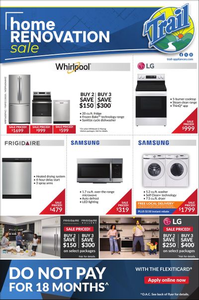 Trail Appliances (AB & SK) Flyer March 7 to 13