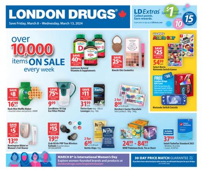 London Drugs Weekly Flyer March 8 to 13