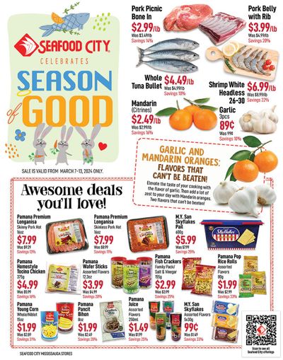 Seafood City Supermarket (ON) Flyer March 7 to 13