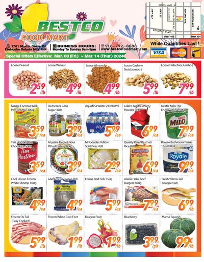 BestCo Food Mart (Etobicoke) Flyer March 8 to 14