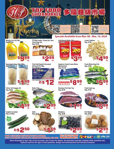 Top Food Supermarket Flyer March 8 to 14