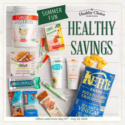 Freson Bros. Healthy Savings Flyer May 27 to July 28