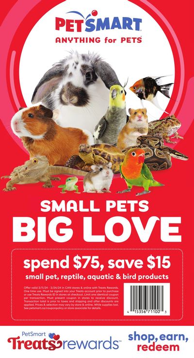 PetSmart Flyer March 11 to April 7