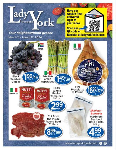 Lady York Foods Flyer March 11 to 17