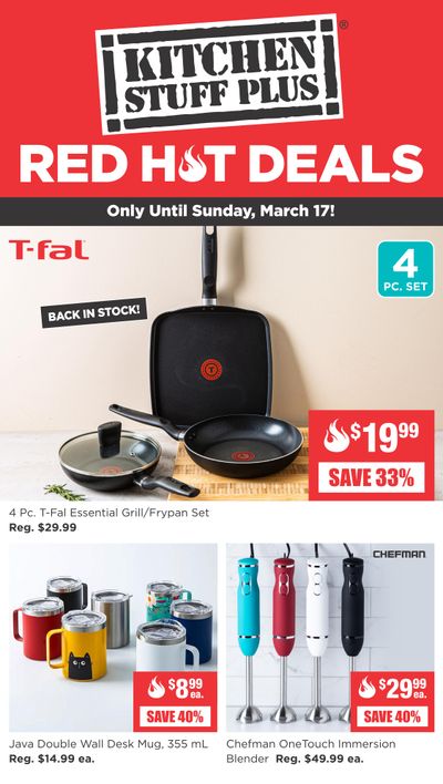 Kitchen Stuff Plus Red Hot Deals Flyer March 11 to 17