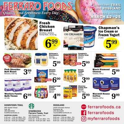 Ferraro Foods Flyer March 12 to 25