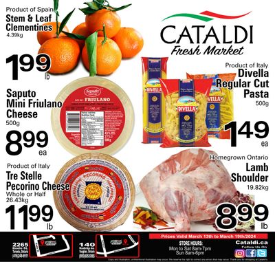 Cataldi Fresh Market Flyer March 13 to 19