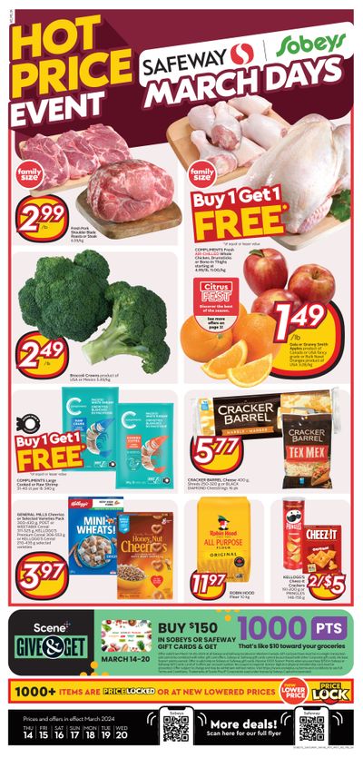 Sobeys/Safeway (MB) Flyer March 14 to 20