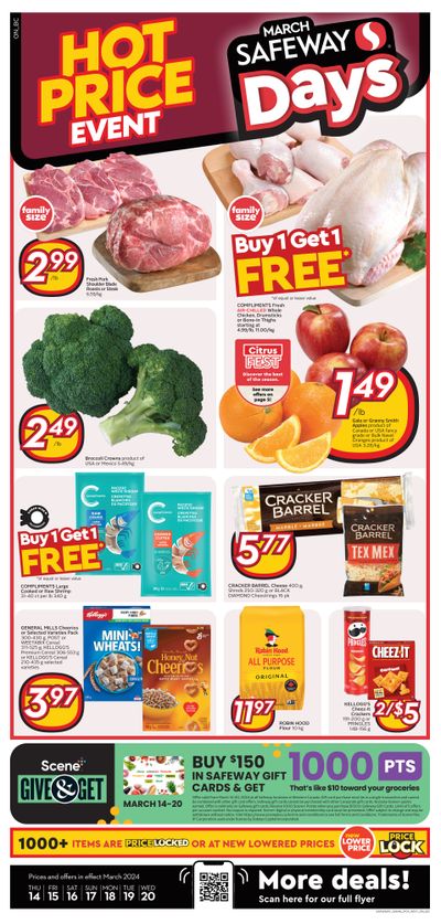 Safeway (BC) Flyer March 14 to 20