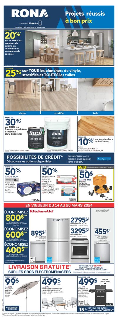 Rona (QC) Flyer March 14 to 20