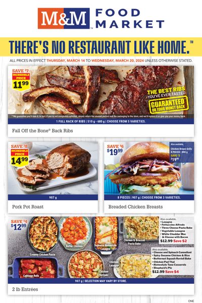 M&M Food Market (ON) Flyer March 14 to 20