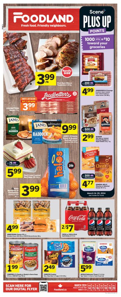 Foodland (ON) Flyer March 14 to 20