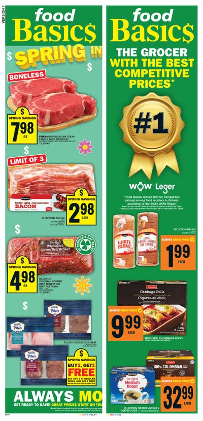 Food Basics Flyer March 14 to 20