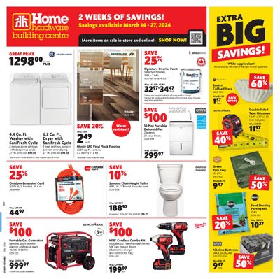 Home Hardware Building Centre (ON) Flyer March 14 to 27