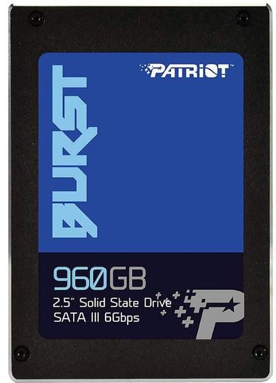 Patriot Memory Burst SSD 960GB SATA III Internal Solid State Drive 2.5" - PBU960GS25SSDR For $117.99 At Amazon Canada